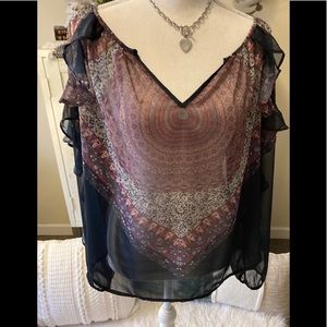 Fifteen Twenty Boho Top Medium New